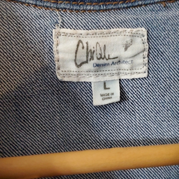 Chiqle denim architect vest large - Picture 7 of 9